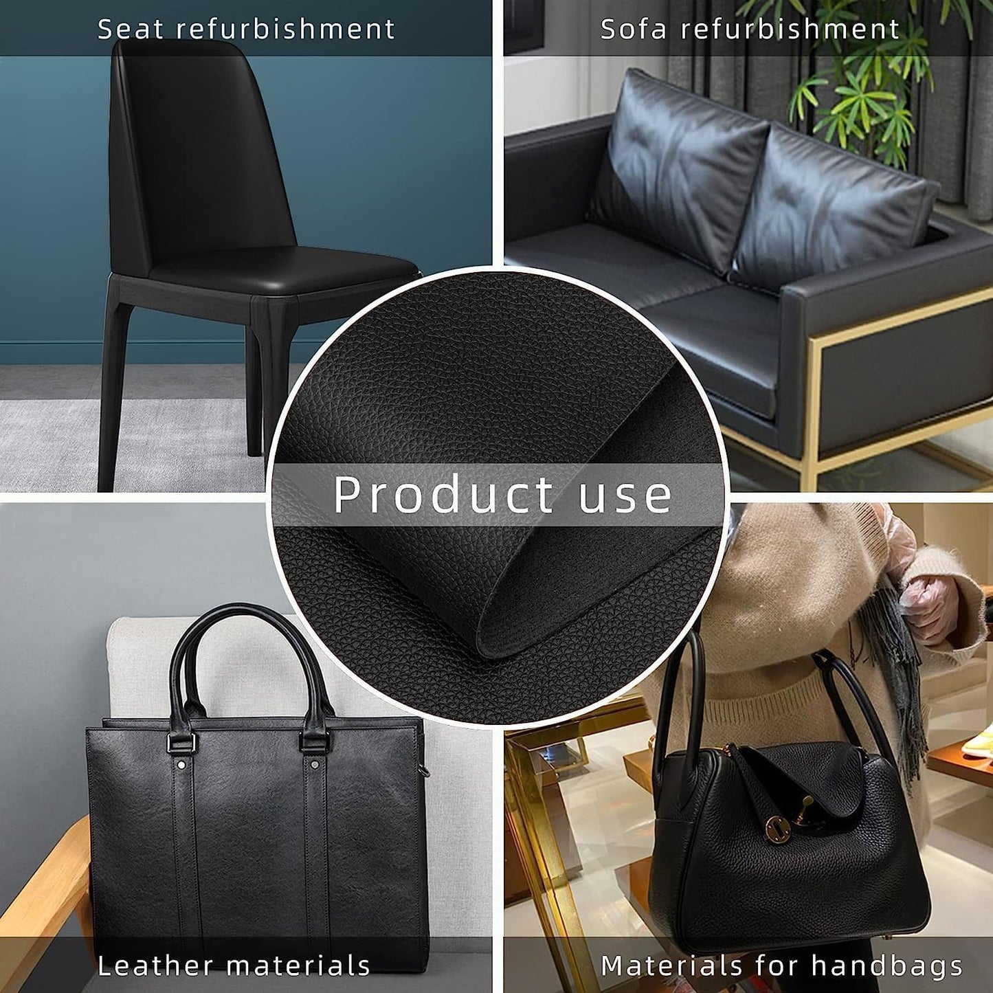 Self-Adhesive Leather Repair Kit